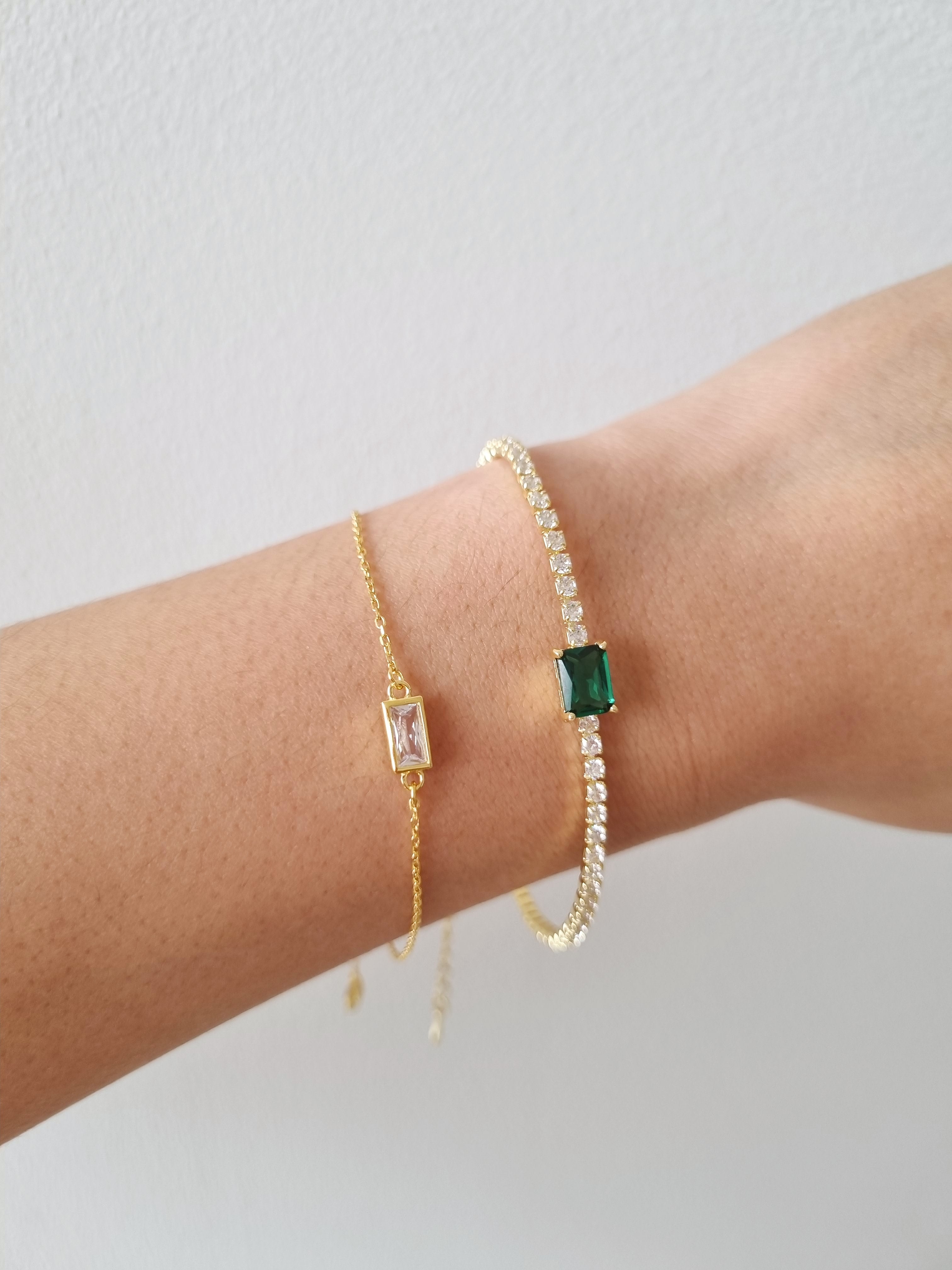 Green 2025 emerald bracelet